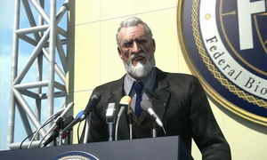 Lansdale making an announcement.