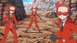 Team Flare Grunts in the Anime