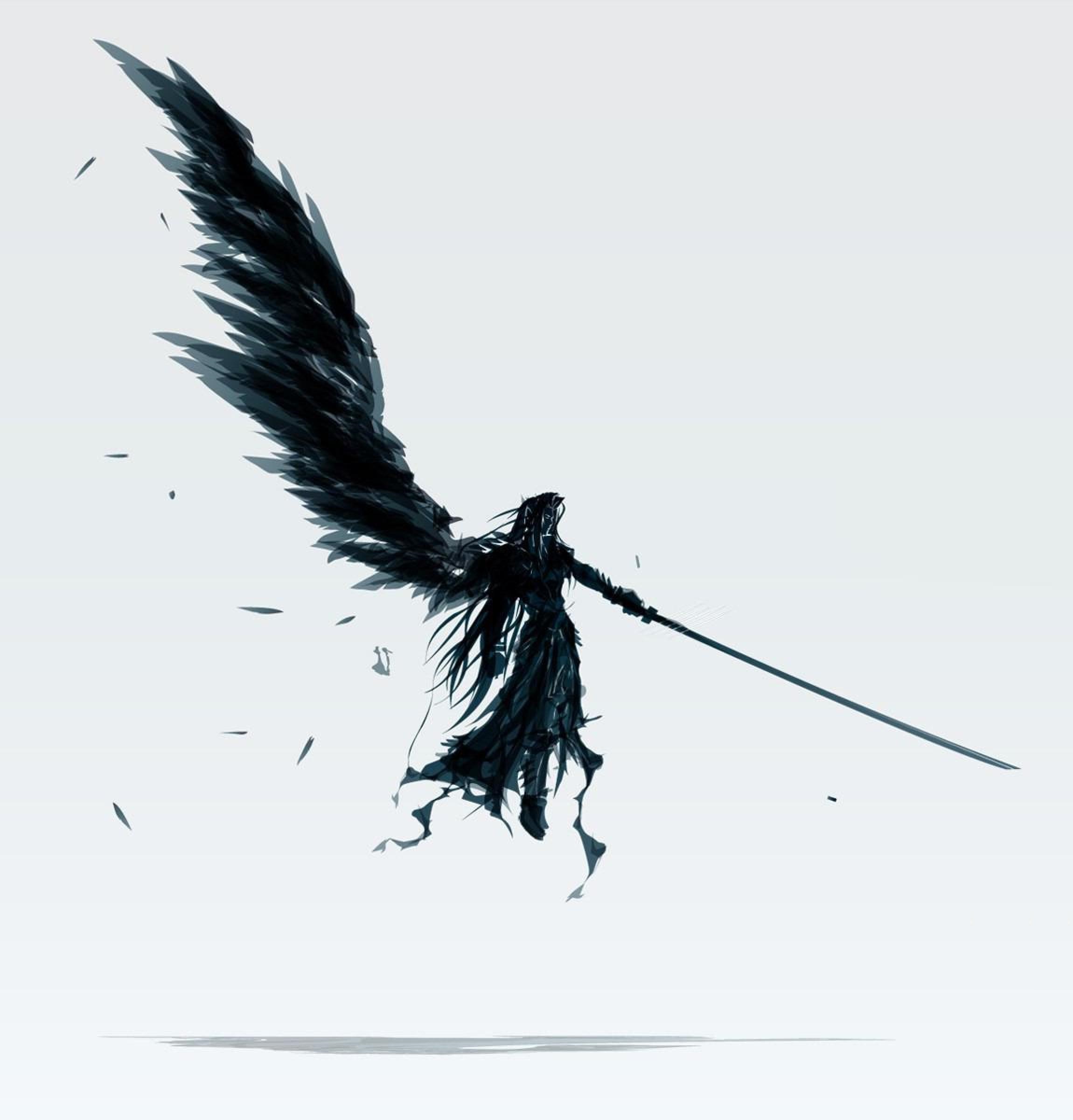 one winged angel sephiroth