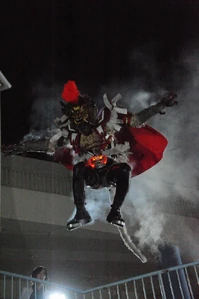 Urga Alexander jumping.