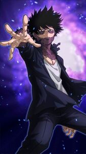 Dabi in My Hero Academia: Smash Tap.