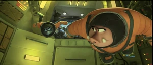 Doom and Pigtail leave while exchanging a look of mutual understanding about Kitty and what they must do now