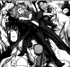 Lysandre and 's downfall in the manga.