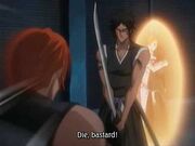 Mabashi and Hisagi about to fight