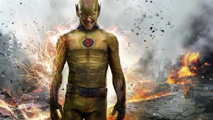 Reverse-Flash's concept art.