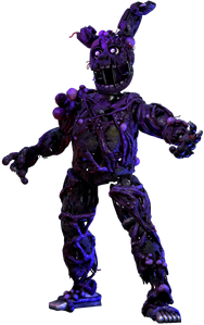 Toxic Springtrap's full body.