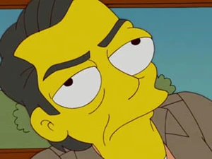 Dwight's buggy eyes.