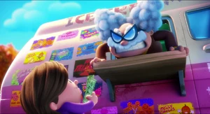 “Yeah scram okay? We’re clothed for Ebola” - Poopypants to the little girl.