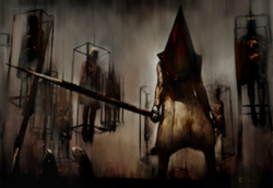 🖤🤍 on X: remember pyramid head in silent hill revelation https