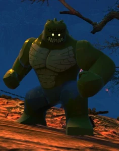 Killer Croc in Lego DC Super-Villains.