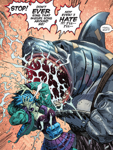 King Shark and DefacerPrime Earth 02