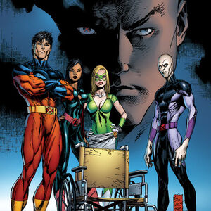 Vulcan with his X-Men team.