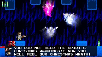 The Ghosts of Christmas seen in Angry Video Game Nerd Adventures.