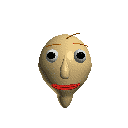 Baldi looking around in Authentic Mode.