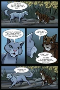 Hawkfrost arguing with Mistyfoot in Winds of Change