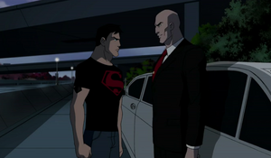 Luthor with Superboy