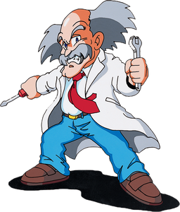 Dr. Wily in Mega Man 6.