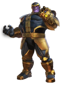 Thanos in Marvel Ultimate Alliance 3: The Black Order.