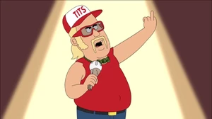 Robby insulting God.