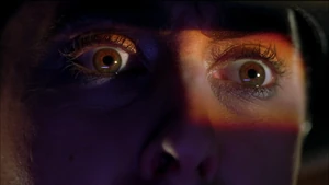 Loki’s eyes close-up