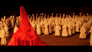 The Master Wizard Standing Before The KKK