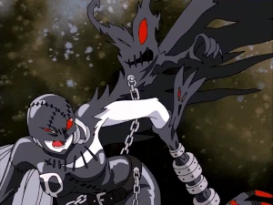 1 - Slap fight loop 1.gif (9.96 MB) LadyDevimon and Angewomon slap each other