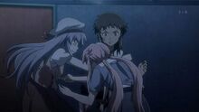 Mao Nonosaka being stab