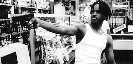 how old was larenz tate in menace to society