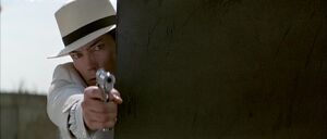 Nitti attempts to kill Ness in their final shootout.