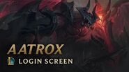 Aatrox, the Darkin Blade Login Screen - League of Legends