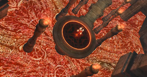 Agnus opening the Hellgates.