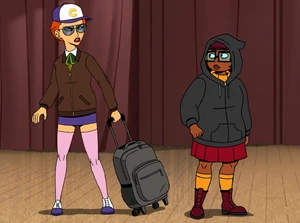 Daphne and Velma dealing drugs.