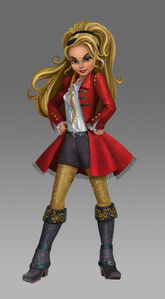 Captain Hook's daughter CJ from the Descendants franchise.