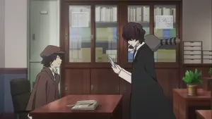 Poe asks Ranpo to solve a case.