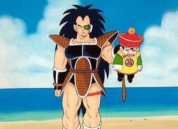 Raditz kidnaping Gohan