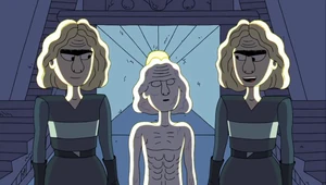 The Twins with Combaticus shortly after entering Fight City.