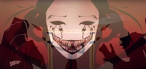 Saigomo in an animation made by a lore writer for The Mimic.