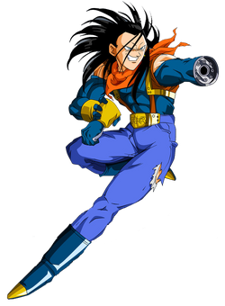 Dragon Ball Z the Antagonist Super Android 17 by joshdancato on