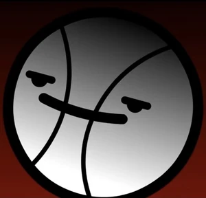 “Mmm... Good.” The basketball's sadistic smile.