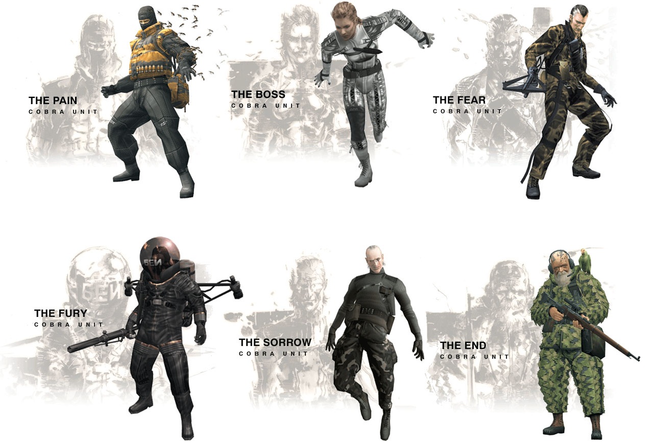 metal gear solid 1 bosses metal gear solid 1 bosses