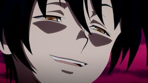 Diodora's sadistic grin.