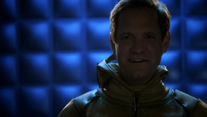Eobard meeting Harry, inspiring his future decisions regarding the original Wells.