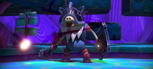 A large Moblin in Nintendo Land.