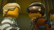 "I used to repair noodle trucks for Master Chen and his underground organization. When you put him out of business, you put me out of business." The Mechanic explains his past to the Ninja.