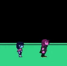 Queen's introduction as she laughs at Kris and Susie.