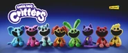 Plushes of the Smiling Critters.