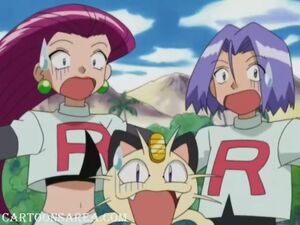 Team Rocket's another problem (Sharpedo Attack!)