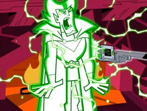 Danny shocks Vlad the same way what he did to him earlier.