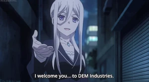 Ellen welcoming Origami to DEM.