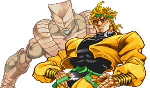 DIO in JoJo's Bizarre Adventure Heritage for the Future.